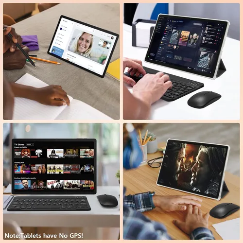 Vista 9 de URAO Tablet ｜ Tablet Android 15 de 14 pulgadas ｜ 30 GB RAM 256 GB ROM ｜ 1920 * 1200 IPS FHD ｜ 10000mAh Carga rápida de 30W ｜ Procesador Octa-core ｜