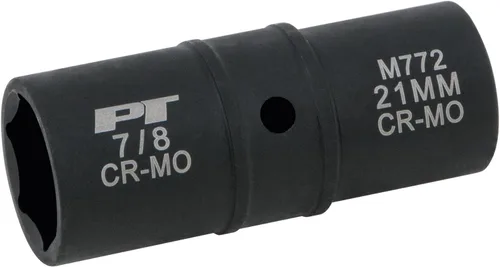 Vista 11 de Performance Tool M776 - Enchufe de impacto abatible de 1/2 pulgada de 21/0.846 in, herramienta resistente para mecánicas eficientes, automotrices