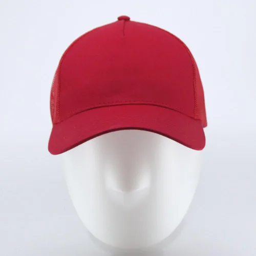 Vista 3 de The Vintage Year Gorra de béisbol ajustable de los deportes del camionero de la malla estructurada del algodón liso Negro