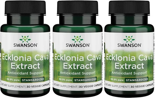 Vista 8 de Swanson Extracto de cava de Ecklonia 53 miligramos 30 cápsulas vegetales