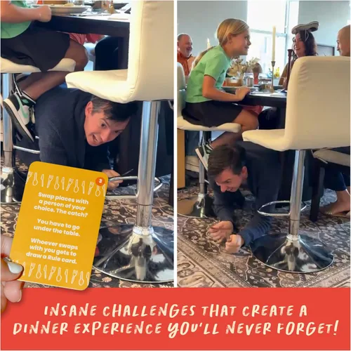 Vista 4 de Spin Master Games, SolidRoots Funscripted, The Hilarous Dinner Party Game from the Makers of Mind The Gap, juegos familiares para noche