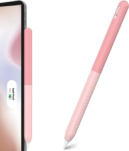 Vista 10 de NIUTRENDZ - Funda protectora de silicona en degradado azul para Apple Pencil de 2ª generación, estuche para lápiz con diseño desmontable