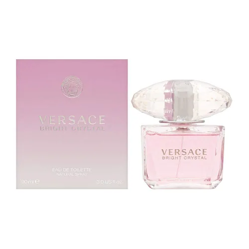 Vista 5 de Versace Bright Crystal by Versace - Eau de Toilette en espray para mujer, 3.0 oz