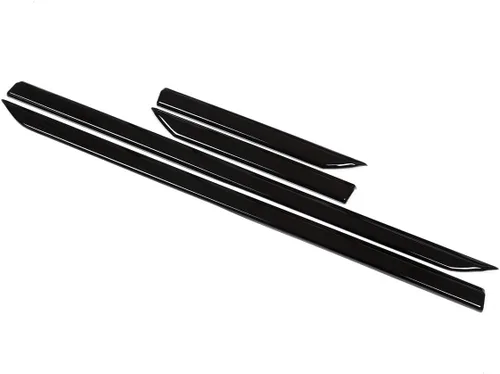 Vista 6 de 4 unids Piano negro lado Fender cubierta Trim ABS plástico para Land Rover Range Rover Velar 2017 2018 accesorios de coche