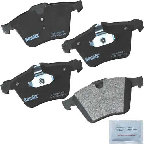 Vista 396 de Pastillas de freno delanteras semi-metálicas Bendix Priority1 CFM1774 para Ford Transit 2019-2017, Transit-150 2021-2015, Transit-250 2021-2015