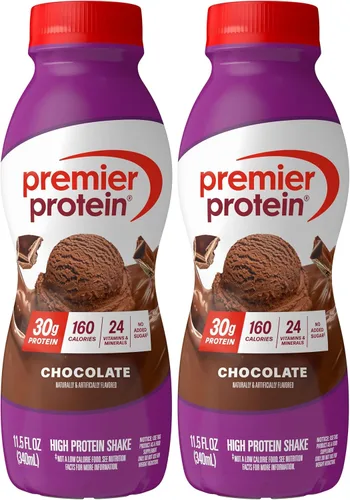 Vista 26 de Premier Protein Shake -24 Vitaminas y minerales / nutrientes para apoyar la salud inmune, las fresas, 138 fl oz