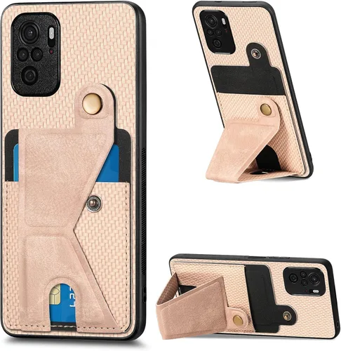 Vista 222 de Funda para Oppo K10x / OnePlus Nord CE 2 Lite 5G Funda para Realme 9 5G / 9 Pro / Q5 / V25 Funda de piel sintética con ranuras para tarjetas