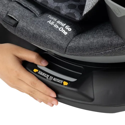 Vista 18 de Disney Baby Turn and Go - Asiento convertible todo en uno giratorio de 360 grados, diseño vintage de Mickey Mouse