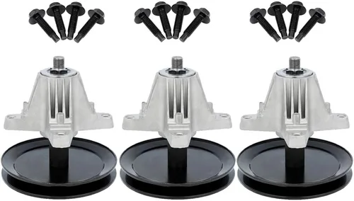 Vista 20 de SCITOO Reemplazo del conjunto del husillo de la cortadora para Great Dane Super Surfer 36 48 52 Husillo de cubierta D18030, 200041, 200262