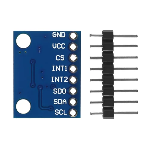 Vista 3 de 6PCS GY-291 ADXL345 Aceleración digital de 3 ejes de gravedad módulo de inclinación IIC/SPI Transmisión para Arduino (6)