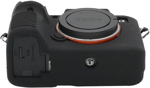 Vista 6 de TUYUNG - Funda de silicona para cámara A7 III, compatible con cámaras Sony Alpha A7 III A7M3, color negro Verde militar