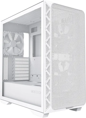 Vista 11 de Serie Montech AIR 903, Carcasa de Torre Media E-ATX, Alto Flujo de Aire, Carcasa Gaming con Ventiladores Pre-Instalados (Air 903 Base Negra)