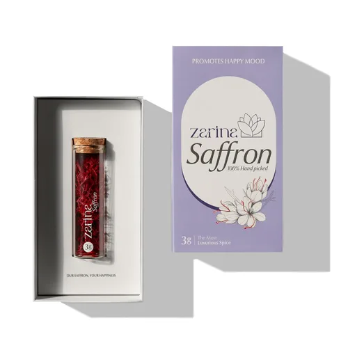 Vista 10 de Zarina Hilos de azafrán – Grado Premium A+ Seleccionados a mano y 100% puros (0.04 oz)