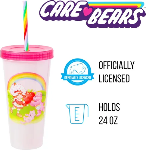 Vista 155 de Silver Buffalo Disney Nightmare Before Christmas Character Grid - Paquete de 4 vasos de plástico que cambian de color, 24 onzas