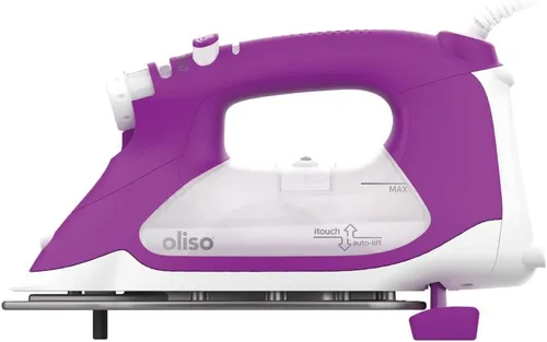 Vista 9 de oliso Plancha inteligente TG1600 ProPlus con elevación automática – Plancha de vapor de 1800 vatios para ropa, costura, acolchado y manualidades