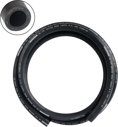 Vista 7 de EVIL ENERGY 1" Manguera refrigerante para calentador de radiador recta 60PSI SAE 20R3 1.52M Negra