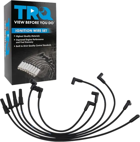 Vista 178 de TRQ Juego de cables de bujía de encendido del motor compatible con Hyundai Tucson Kia Sportage 2.7L Nrew