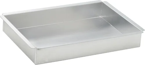 Vista 6 de WINCO Molde cuadrado antiadherente para tartas, 8 x 8 pulgadas, acero aluminizado