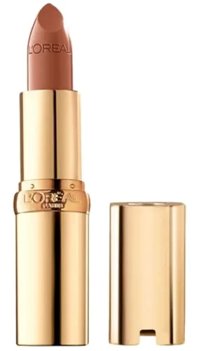 Vista 33 de L'Oreal Paris Colour Riche - Lápiz labial satinado para labios hidratados, maquillaje de labios con aceite de argán y vitamina E, vale la pena, 0.13