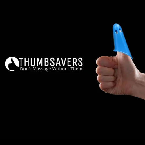 Vista 8 de Thumbsavers Classic - Herramienta manual para terapeuta de masaje manual, tamaño mediano, color blanco