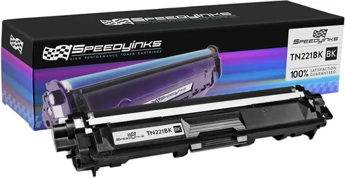 Speedy Inks - Cartucho de tóner compatible con Brother TN221 (negro individual) compatible con DCP 9020CDN HL 3140CW 3150 MFC 9130CW 9340CDW y más