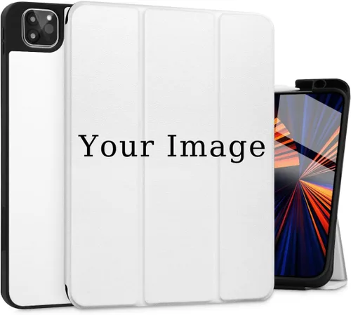 Vista 12 de Tuiklol Funda para Nuevo iPad Pro de 11 pulgadas 2022 2021 2020 2018 (1/2/3/4 generación), conexión magnética conveniente, soporte para lápiz