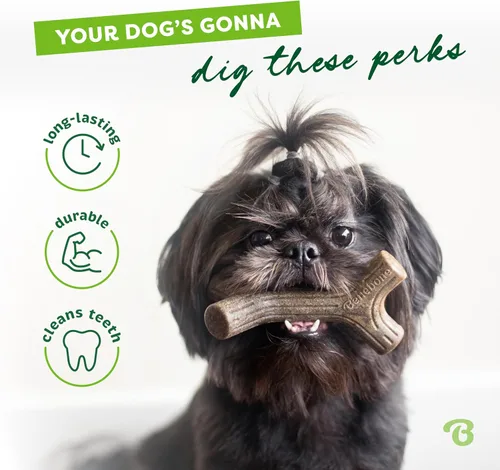 Vista 4 de Benebone Bacon Stick Durable Dog Chew Toy for Aggressive Chewers