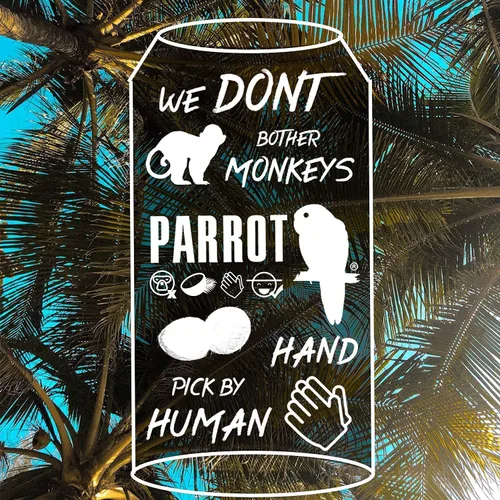 Vista 8 de Parrot Agua de coco de marca con pulpa de 10.5 onzas líquidas. 【Nuevo embalaje】Refrescante sabor a coco natural esencial a base de plantas