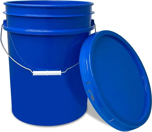Vista 27 de ePackageSupply Cubo de 5 Galones con Tapa Hermética Fabricado en EE. UU. Grado Alimenticio Plástico Premium HPDE Resistente Cubo Multiusos