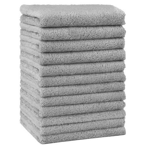 Vista 9 de HOMEXCEL Paquete de 12 paños para bebé, toalla de baño de microfibra de forro polar coral para bebé, 7 x 9 pulgadas, extra absorbente y suave, paño