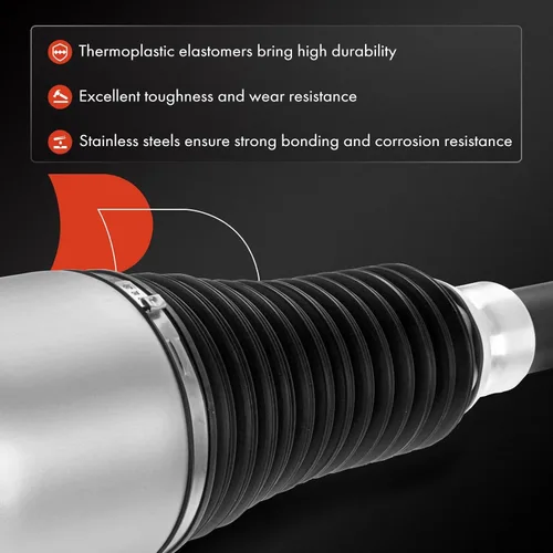 Vista 4 de A-Premium Conjunto de puntal de suspensión neumática delantera izquierda compatible con Jeep Grand Cherokee 2011 2012 2013 2014 2015, lado