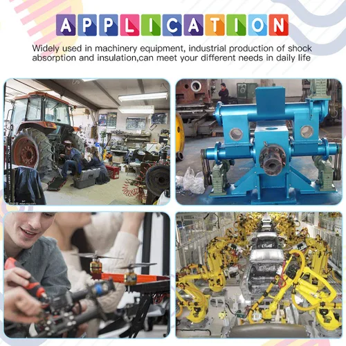 Vista 6 de Glarks Kit surtido de 280 piezas de arandelas de bloqueo de bloqueo de bloqueo de dientes internos Starlock