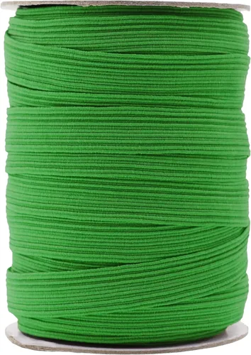 Vista 39 de Mandala Crafts Rollo de bandas elásticas beige de 0.472 in y 20 yardas para costura, 1/2 cordón elástico plano, correas elásticas trenzadas de 1 2