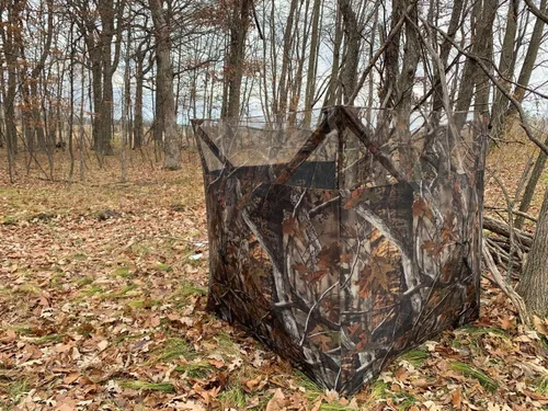 Vista 4 de THUNDERBAY Run & Gun Series 1-3 Pereson Pop-Up Ground Blind, Hunting Bilnd for Deer, Turkey Duck Hunting, Bow Hunting