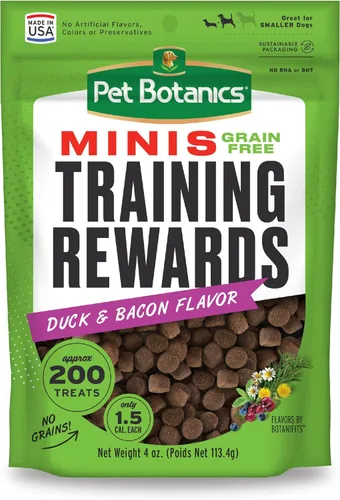 Vista 15 de Pet Botanics Bolsa de 10 oz de Recompensa de Entrenamiento Mini Suave y Masticable, Sabor a Pollo, con 500 Golosinas por Bolsa, La Elección