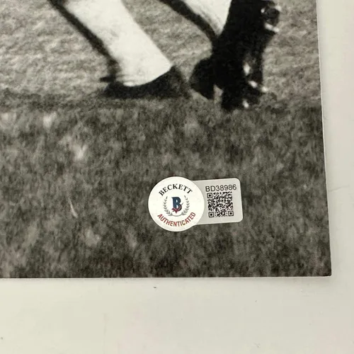 Vista 3 de Autographed/Signed Pele Brazil Soccer Futbol 16x20 Photo Bicycle Kick Beckett BAS COA Auto
