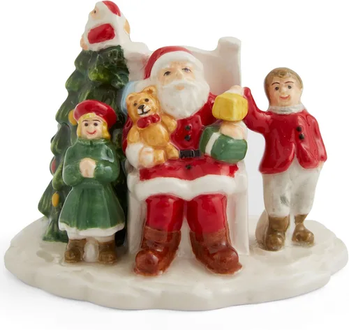 Vista 12 de Spode Árbol de Navidad Aldea en Miniatura Decoración Figural de Bell Hop, Figurina Navideña, Decoración Navideña Festiva de Mesa, Acento