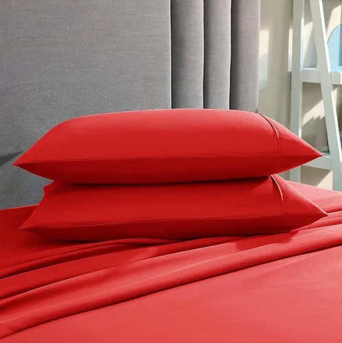 Vista 10 de American Home Collection Juego de 2 fundas de almohada de microfibra de doble cepillado, suaves y de fácil cuidado