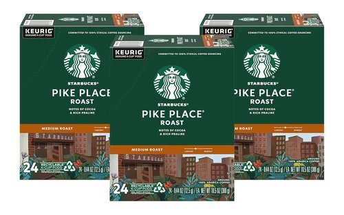 Vista 32 de Starbucks Cápsulas de café K-Cup, tostado medio, mezcla de casa para cafeteras Keurig, 100% arábica, 1 caja (75 cápsulas)