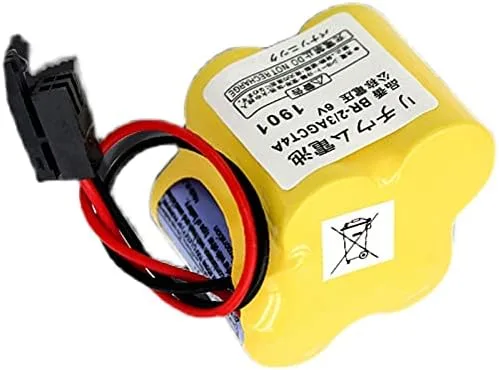 Vista 3 de SHENYANG BR-2/3AGCT4A BR2/3AG BR2/3AGCT4A Batería BR2/3AGCT4A para FANUC A98L-0031-0025 Enchufe Negro (4 unidades)