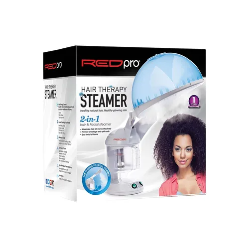 Vista 2 de Terapia de vapor Red Pro para cabello y cara, 2 en 1.
