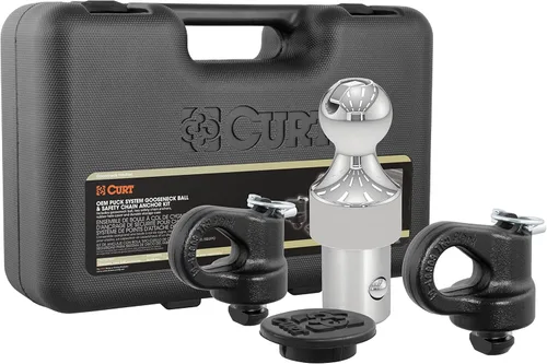 Vista 11 de CURT 60618 Kit de enganche de cuello de cisne con sistema de disco OEM, 30K, bola de 2-5/16 pulgadas, se adapta a Select Ram 2500, 3500