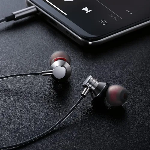 Vista 5 de Empsun Auriculares con cable con micrófono, auriculares estéreo con graves, auriculares de oído con aislamiento de ruido, compatibles con todos