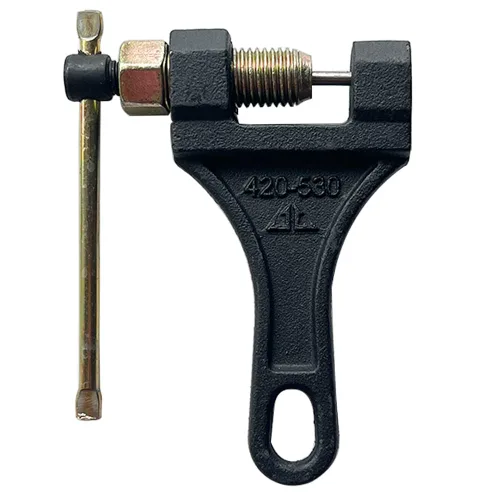 Herramienta de remachado para motocicleta ATV, motocross, scooter, bicicleta, tractor, cadena de rotura # 420, 428, 520, 525, 528, 530