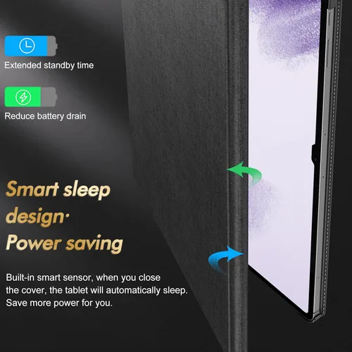 Vista 5 de INFILAND Funda para Galaxy Tab S10 Ultra/S9 Ultra/S8 Ultra de 14.6 pulgadas, funda de soporte multiángulo compatible con Samsung Galaxy Tab S10