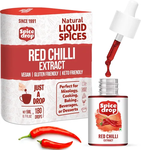 Vista 34 de Spice Drop Combo de té picante (extracto natural de jengibre, té masala y cardamomo), 0.2 fl oz (paquete de 3), para alimentos, bebidas y postres