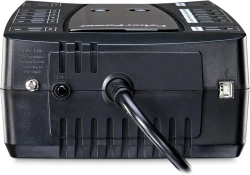 Vista 7 de UPS con visor LCD CyberPower AVRG900LCD 900 VA LCD 750VA Negro