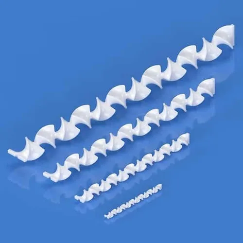 Mezclador estático desechable, 1/4 (in) de diámetro, 12 elementos