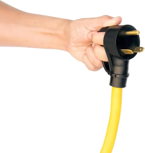 Vista 11 de Champion Power Equipment Cable de alimentación para generador RV de 30 pies y 30 amperios y 125 voltios, (TT-30P a L5-30R)