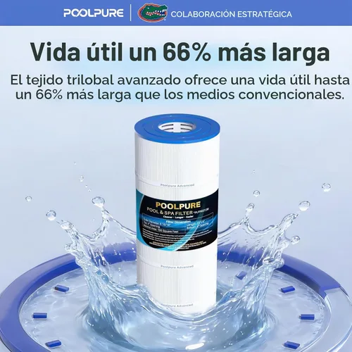 Vista 6 de POOLPURE Filtro de piscina PXST150 reemplaza a Hayward X-Stream CC1500 1PACK